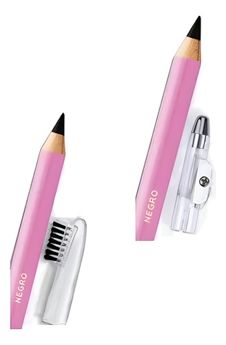 Kit 2 Lapiz Delineador Ojos Y Cejas Fulgurance Negro Fuller