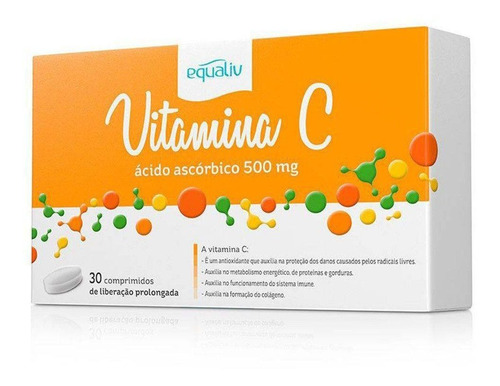 Vitamina C 500mg Equaliv 30 Comp
