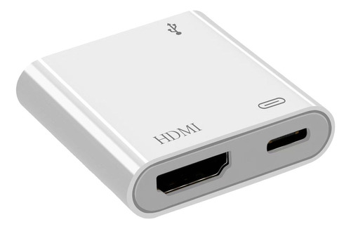 Adaptador Hdmi D Para Ios A Tv Av 1080p Digital