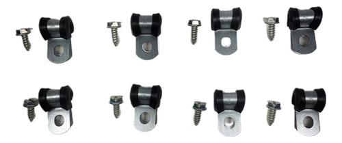 Tubo Alta Pressão Kit Gnv Anilhas Niples Presilhas Homologad