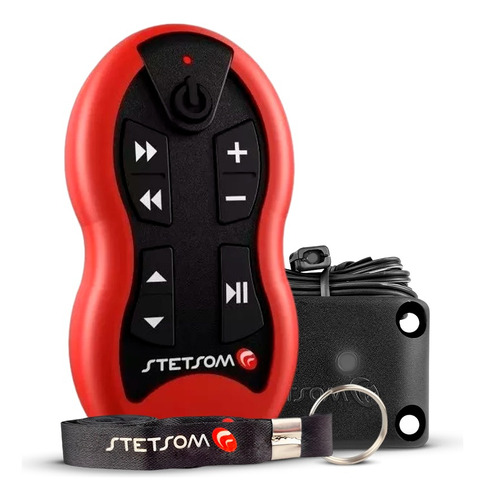 Controle Longa Distancia Stetsom Sx1 Universal Vermelho