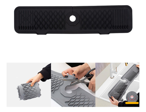 Tapete Para Grifo De Lavabo, Plegable, 24 Pulgadas, Largo,