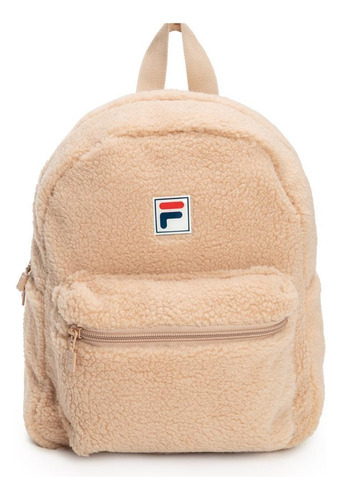 Mini Mochila Fila Sherpa Unissex Areia