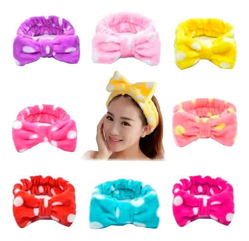 Imagem 1 de 5 de Faixa Laço Maquiagem Makeup Toalha Tiara Cabelo Rosto Limpo
