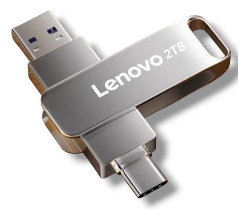 Pendrive Lenovo 2tb Terabyte Usb-c 2 Em 1 Android E Windows Cinza Tweety