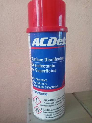 Desinfectante De Superficies En Aerosol