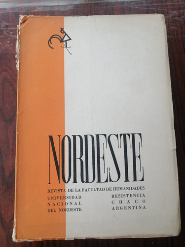Revista Nordeste 1962 Universidad Nacional Del Nordeste