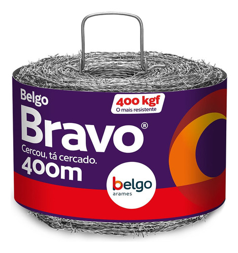 Arame Farpado Bravo Belgo® - 400m