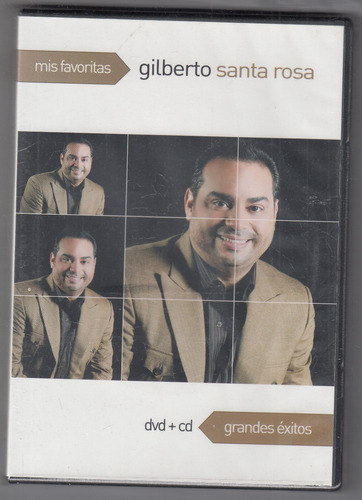 Gilberto Santa Rosa Mis Favoritas Cd+dvd Original Nuevo Qqe.
