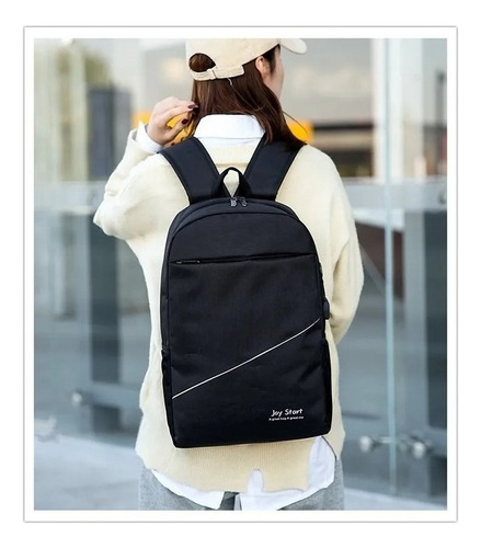 D Mochilas Impermeable Mochila Puerto Usb Set 3pcs