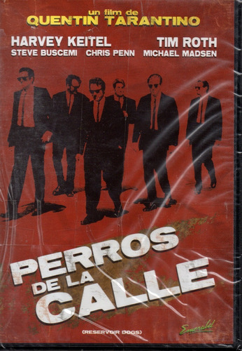 Perros De La Calle - Dvd Nuevo Original Cerrado - Mcbmi
