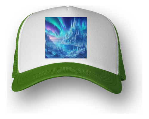 Gorra  Castillos Cristal Aurora Boreal Kingdom