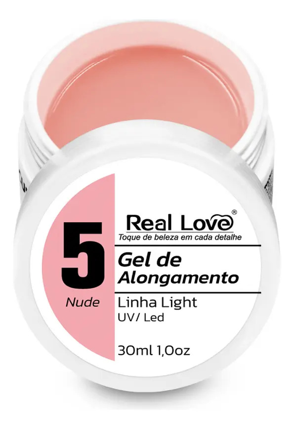 Gel De Unha Real Love Unhas Em Gel Sua Corç Cor 5ç