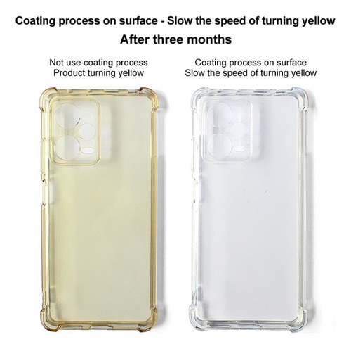 Capa Transparente E Completa Para Samsung M55 5g, Antichoque