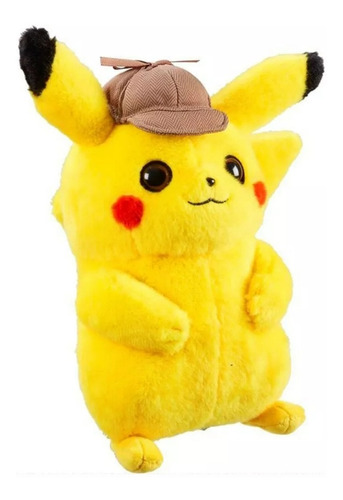 Peluche Pokemon Detective Pikachu  35cm Con Sonido