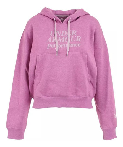Sudadera Con Capucha Ua Essential Fleece Script Para Dama