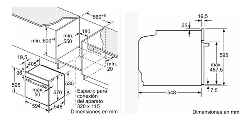 Horno Pirolítico Bosch HBA5740S0