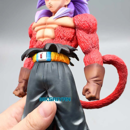 Bonecos De Anime Dragon Ball Z Trunks Ssj4 Super Saiyan 4 Gk