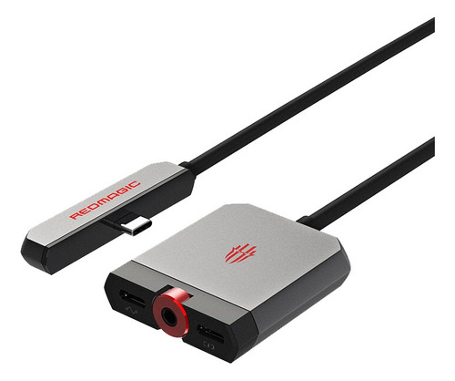Dock Estación de Acoplamiento RedMagic – HDMI, Carga USB-C y Jack 3.5mm para Celulares Gamer