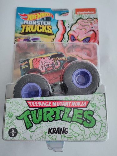 Hot Wheels Monster Trucks Tortugas Ninja Krang Importado