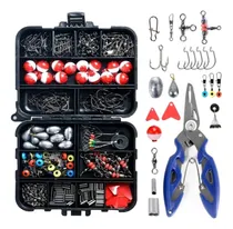 Comprar Kit De Pesca 263 Accesorios Anzuelos Plomos