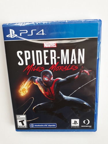 Spiderman Miles Morales Juego Ps4 Nuevo Y Sellado