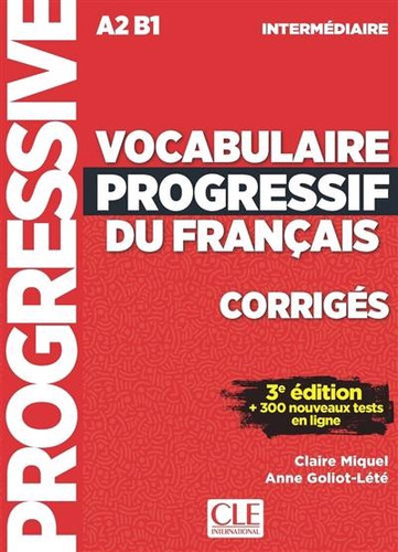 Corriges Vocabulaire Progressif Niveau Intermediaire 3e Edit