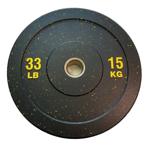 Disco Olimpico Bumper, 15 Kg, Pesas Caucho - Mundo Pesas