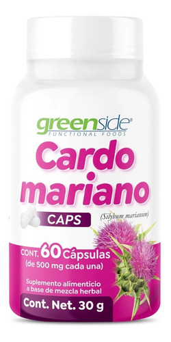 Cardo Mariano (60 Capsulas) Greenside