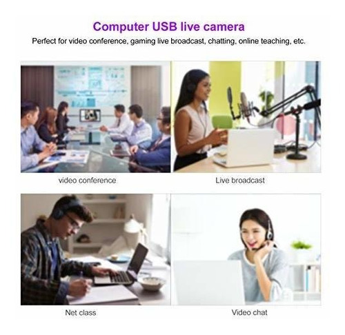 Camara Ordenador Usb 1080p Hd Digital Grabacion Video