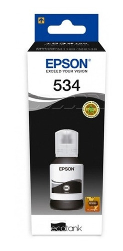 Epson Botella De Tinta Negra T534