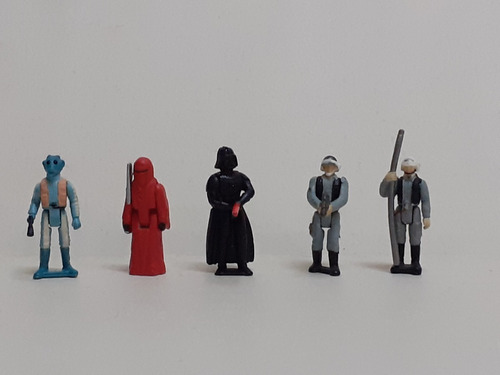 Star Wars Action Fleet - Lote De 5 Figuras - 3 Cm - Lote 16 