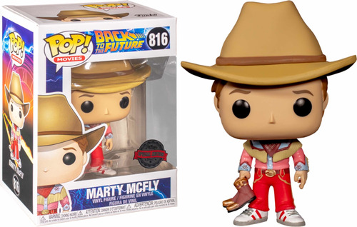 Funko Pop Marty Mcfly 816 Back To The Future Exclusivo