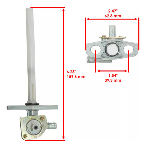 Válvula Combustible Purga Palanca Honda Rancher 350 04-06