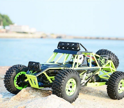 Wltoys 12428 50 Kmh Buggy 4x4 Luces A Pureba De Agua Nuevo