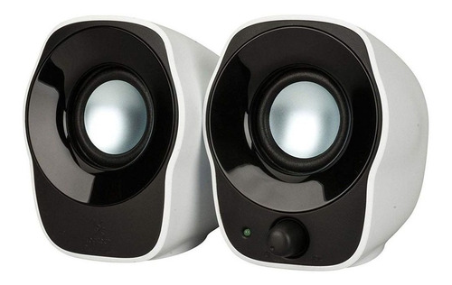 Parlante Logitech Z120 Usb Negro Y Blanco Para Pc Notebook