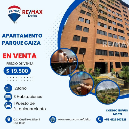 Imagen 1 de 20 de Oportunidad¡¡ Vendo Excelente Apartamento Urb Parque Caiza