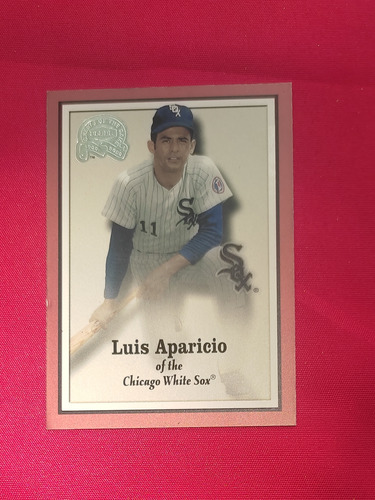 Cv Luis Aparicio 2000 Fleer Greats Of The Game