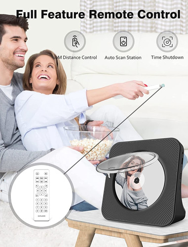 Reproductor De Cd, Bocina Bluetooth, Recargable