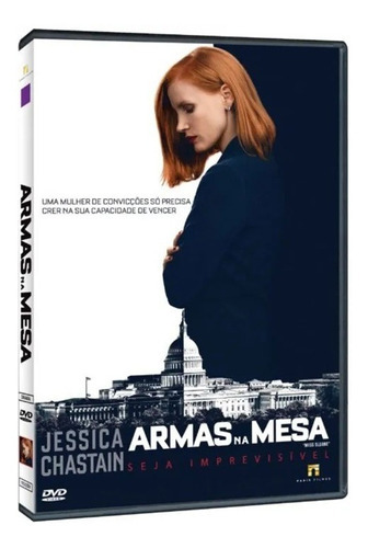 Armas Na Mesa - Dvd - Jessica Chastain - Mark Strong