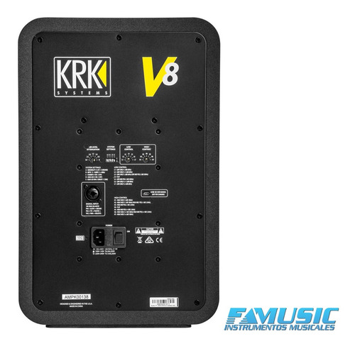 Monitor De Estudio Activo Krk V8s4 Pro X Unidad