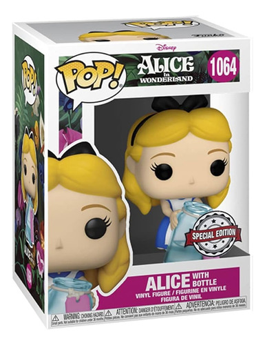 Alice With Bottle #1064 Alice In Wonderland Funko Pop!