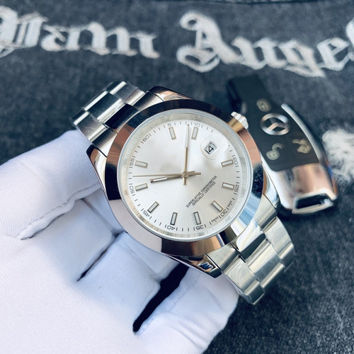 Reloj Mecánico Ew Log Type 41 Mm Para Hombre