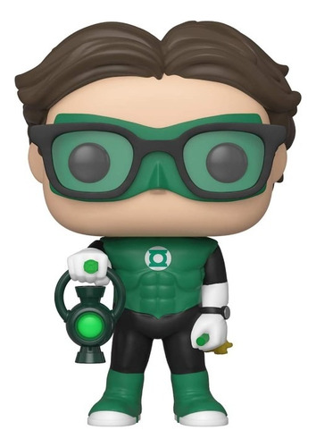 Funko Pop Leonard Hofstadter Como Green Latern (Usado)