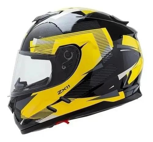Casco Integral Hawk Zx11 Camou Negro T xl Moto Avenida