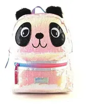 Comprar Mochila Espalda Kooshi Panda Lentejuelas 15p Sharif Express