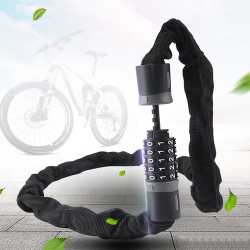 Marhynchus Cadena Candado Para Bicicleta O Moto Acero Combinacion