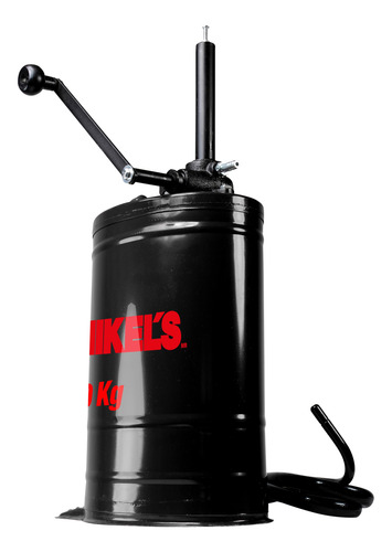 Cubeta Con Bomba Manual Para Aceite Mikels 19 Litros