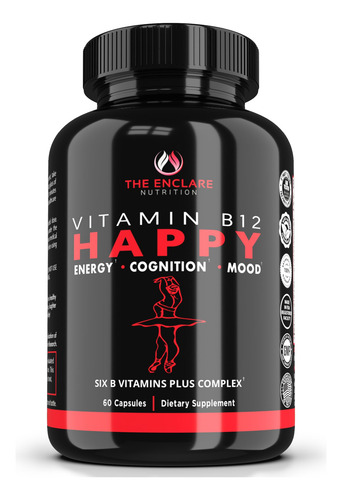The Enclare Nutrition Complejo Vitaminas B12 60 Cápsulas
