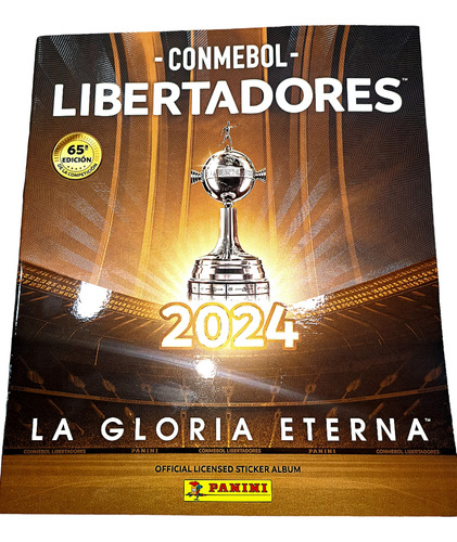 Album Copa Conmebol Libertadores 2024 + 50 Sobres 65 Edición